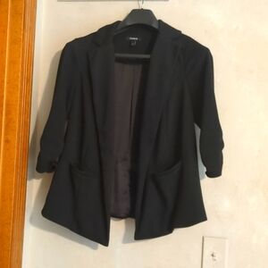 Torrid black blazer size 0